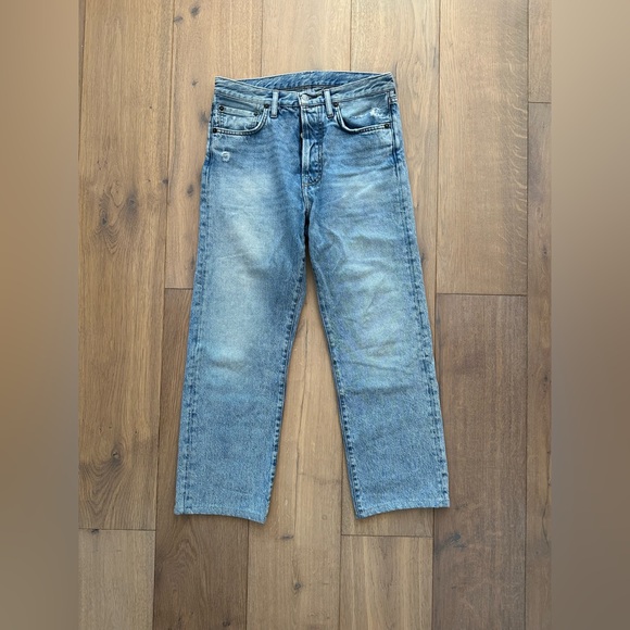 Acne Studios 1996 Regular Fit Jeans (Light Blue) - Picture 1 of 4